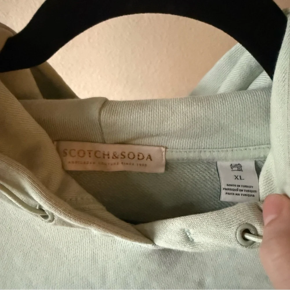 Scotch & Soda Light Green Hoodie - Picture 3 of 4